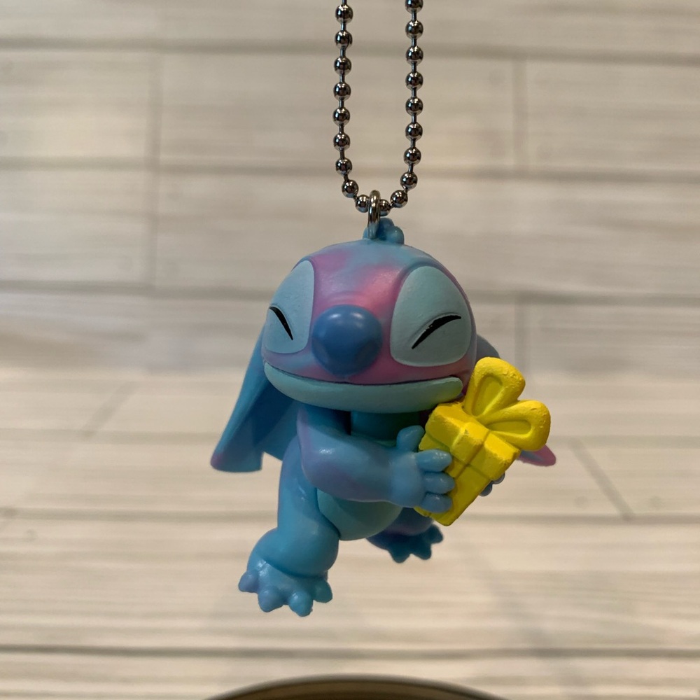 New Stitch Spring Present Car Dangler